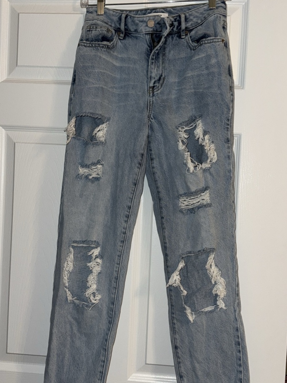 PacSun Light Blue Distressed Boyfriend Jeans